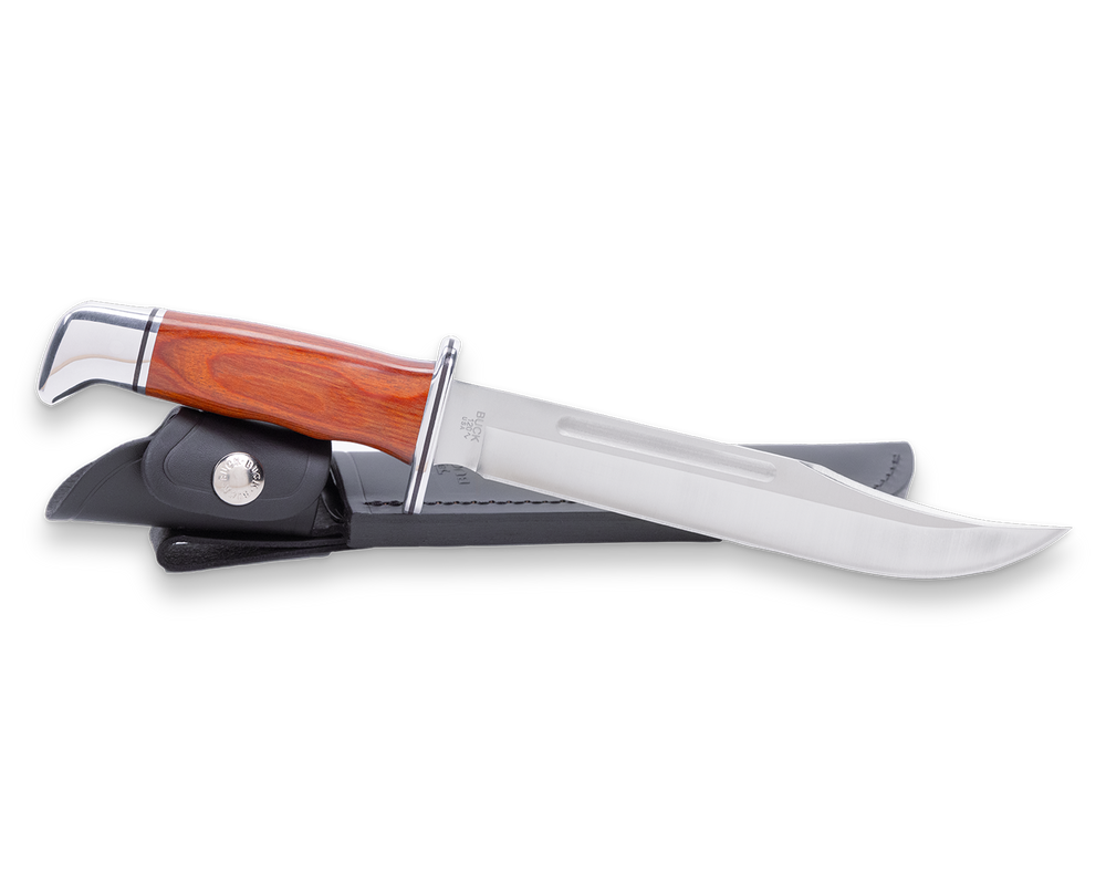 Buck 120 General Fixed Blade Knife - DymaLux Cocobolo Heritage