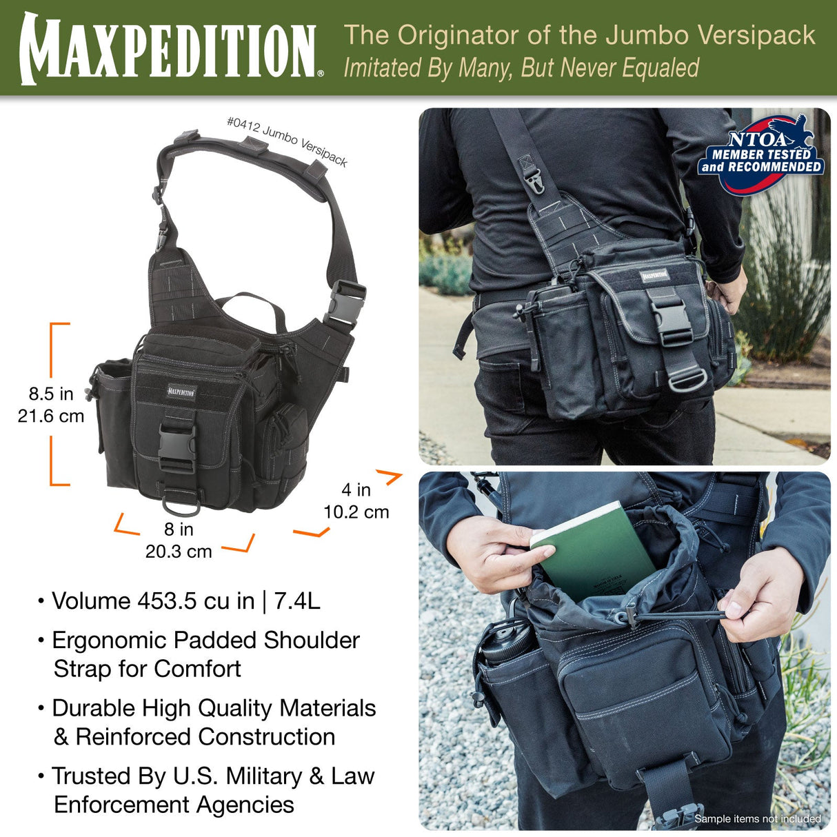 Maxpedition Jumbo Wolf Grey Versipack
