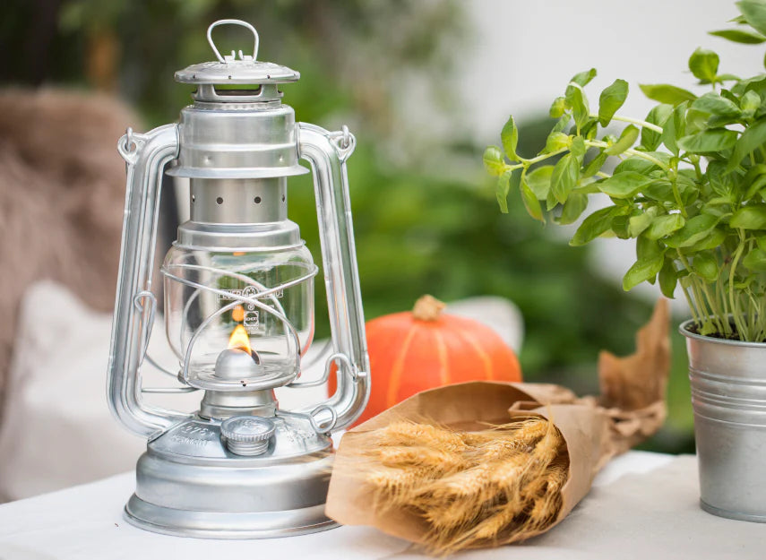 Feuerhand Hurricane Lantern Baby Special 276 - Zinc-Plated