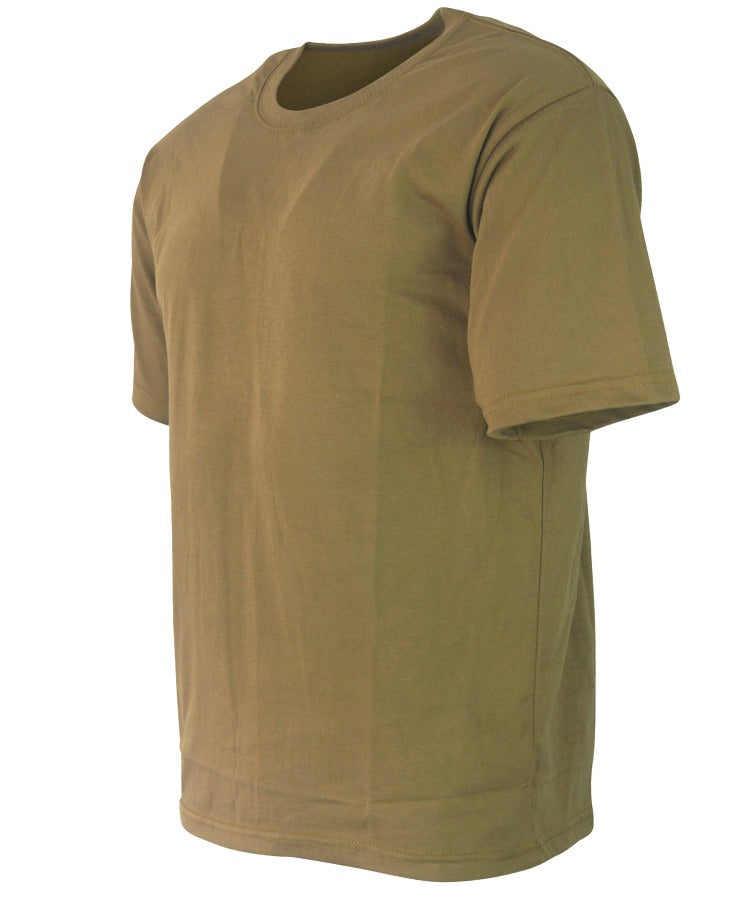 Kombat UK Military Plain T-Shirt - Coyote
