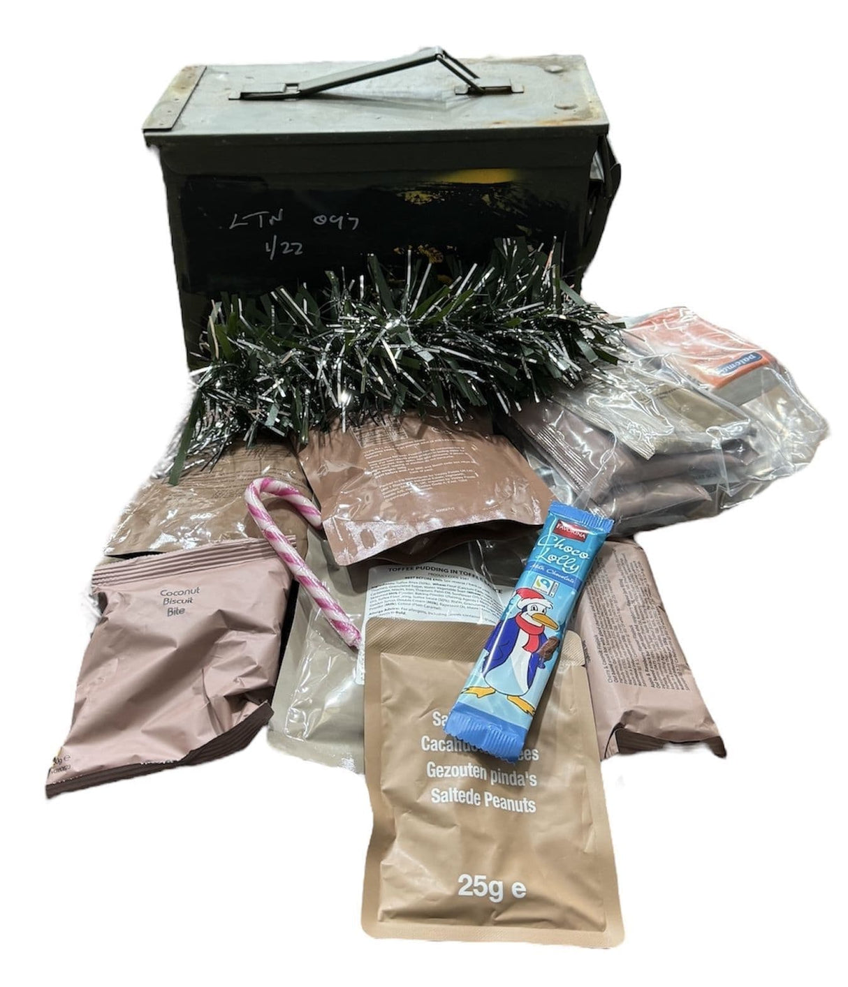 50 Cal British Military Ration Pack Hamper
