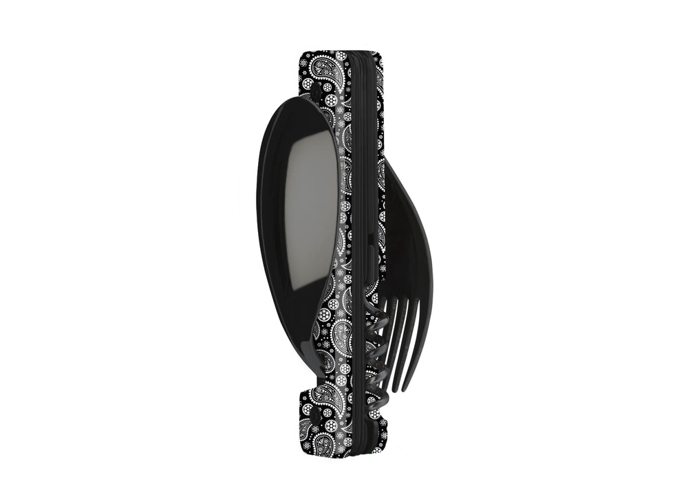 Akinod Multifunction Magnetic Cutlery (Black Mirror Finish)