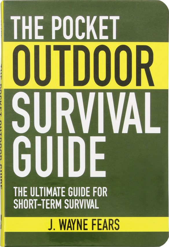 Pocket Outdoor Survival Guide Book