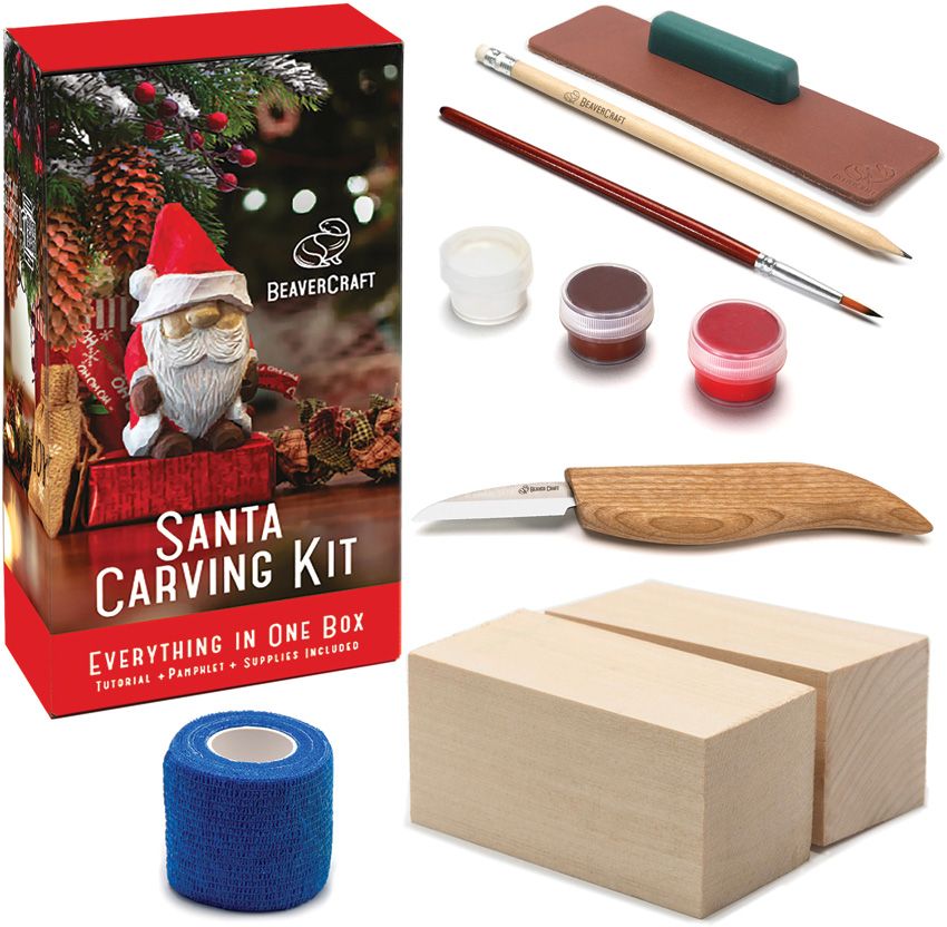Beavercraft Santa Carving Kit