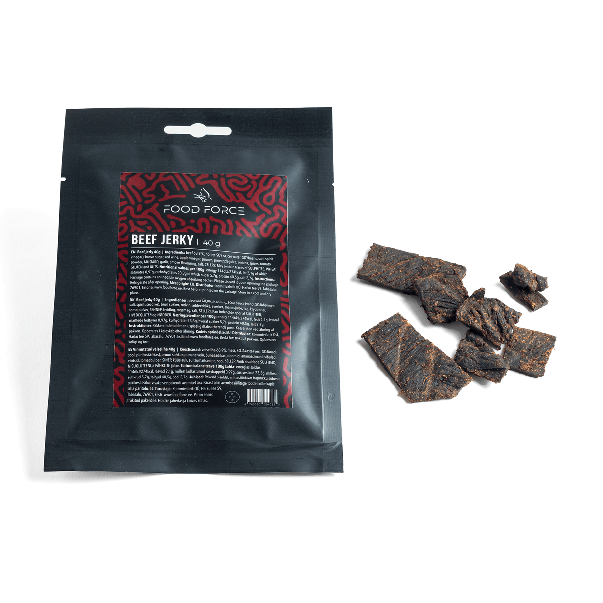 Food Force Beef Jerky 40g