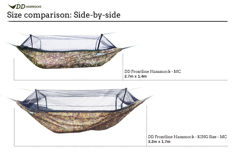 DD Hammocks Frontline Hammock - King Size - Multicam