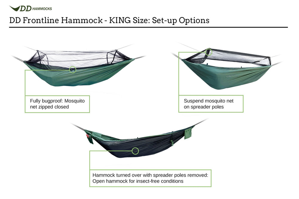 DD Hammocks Frontline Hammock - King Size