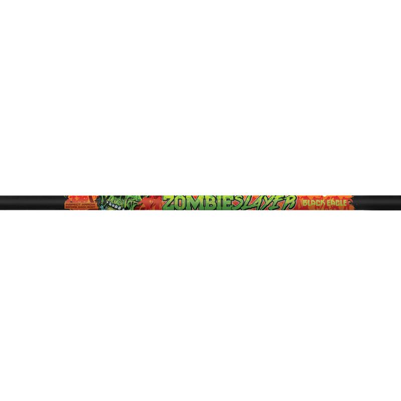 Black Eagle 20" Carbon Crossbow Bolts - Fletched Zombie Slayer .003"