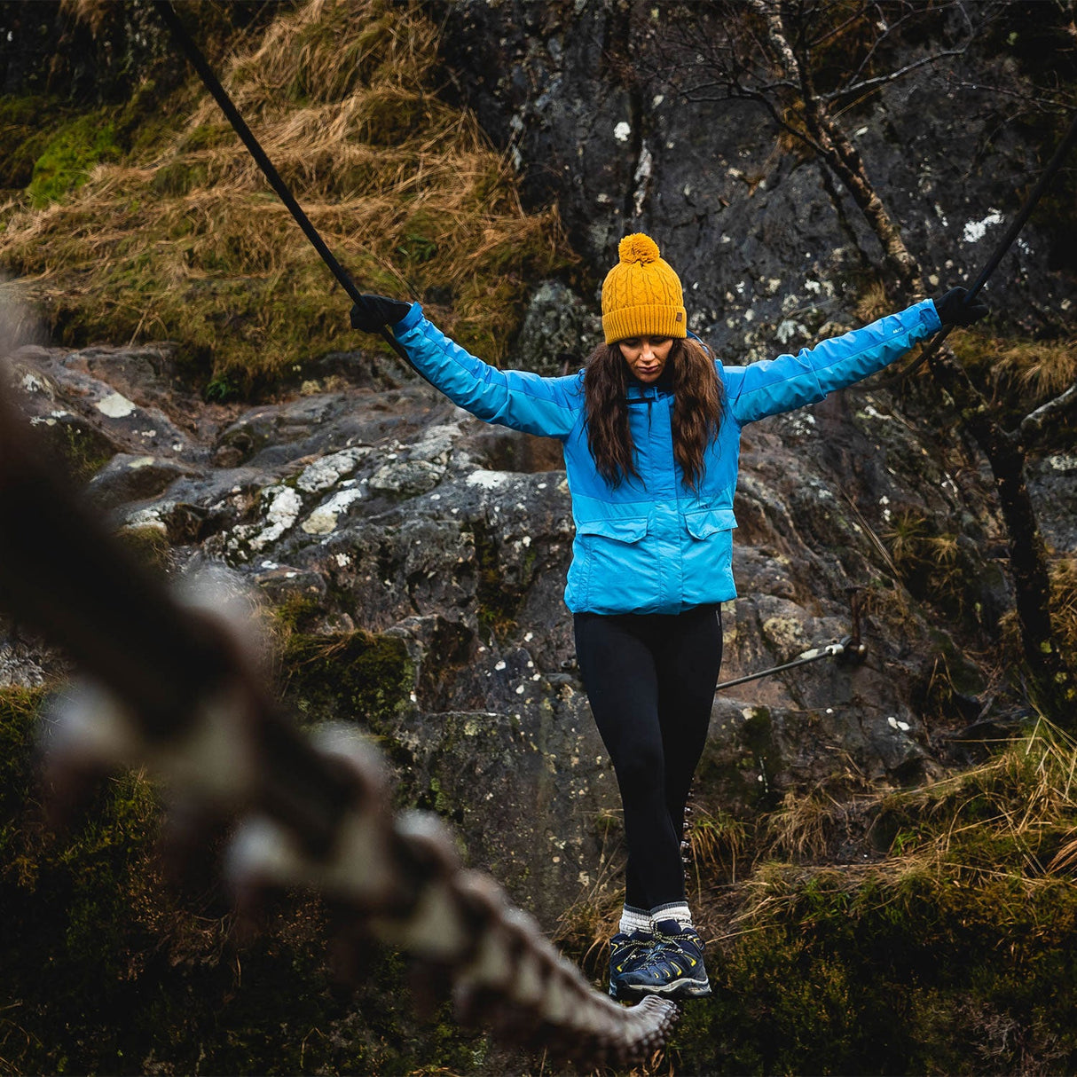 Highlander Beira Lined Bobble Hat