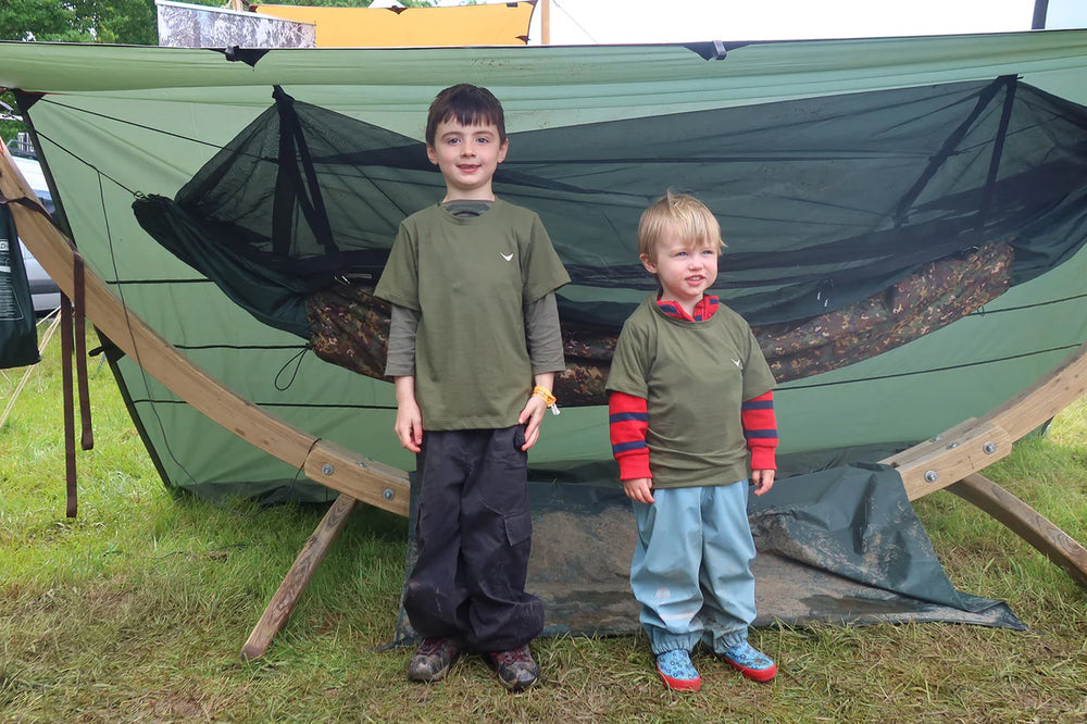 DD Hammocks Junior Icon T-Shirt - Dark Olive Green