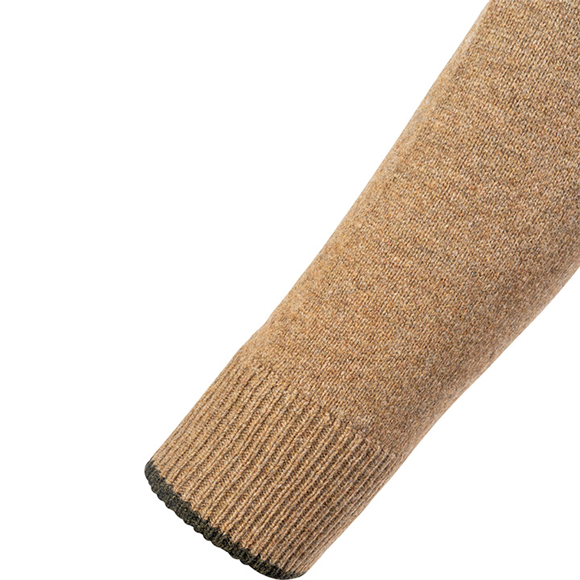 Jack Pyke Ashcombe 100% Lambswool Crewknit - Barley