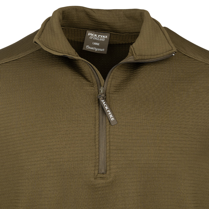 Jack Pyke Waffle Fleece Top