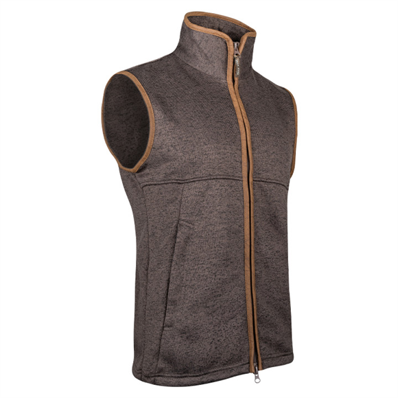 Jack Pyke Melange Fleece Gilet - Brown