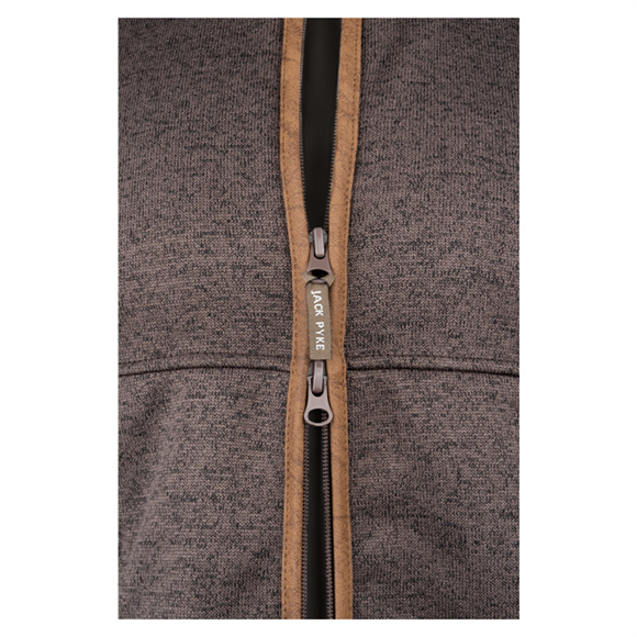 Jack Pyke Melange Fleece Gilet - Brown