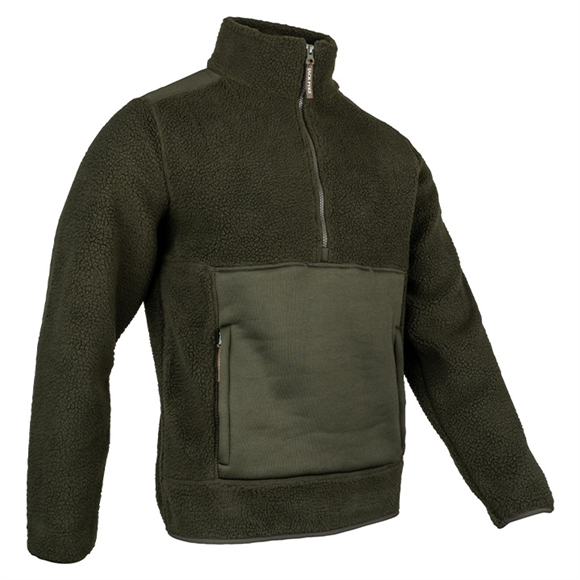 Jack Pyke Sherpa Pullover - Dark Olive