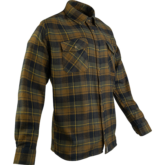 Jack Pyke Flannel Shirt - Brown