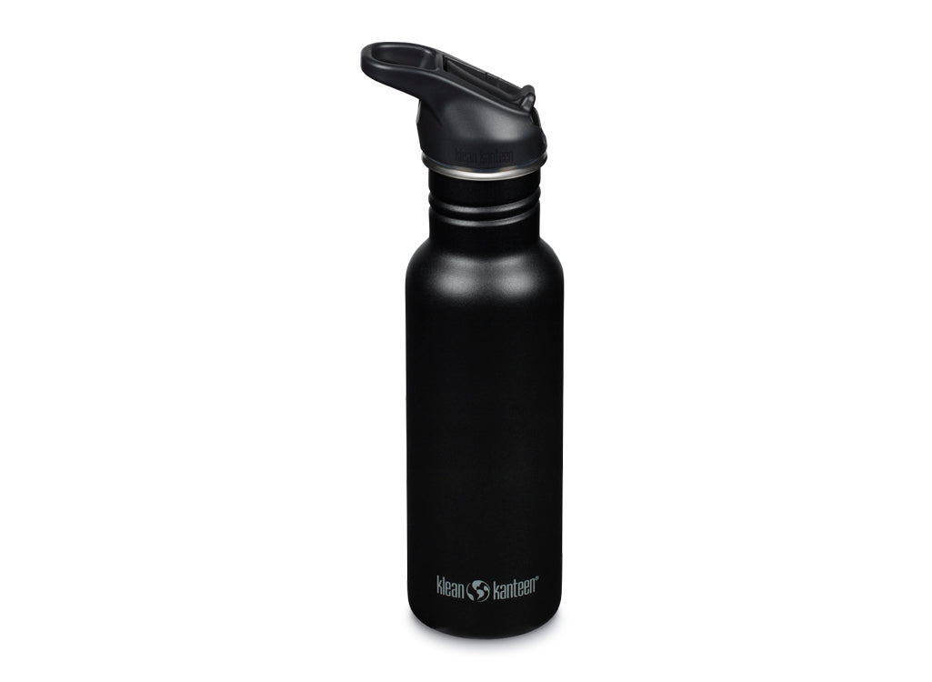 Klean Kanteen 532ml Classic Water Bottle with Flip Seal Sport Cap