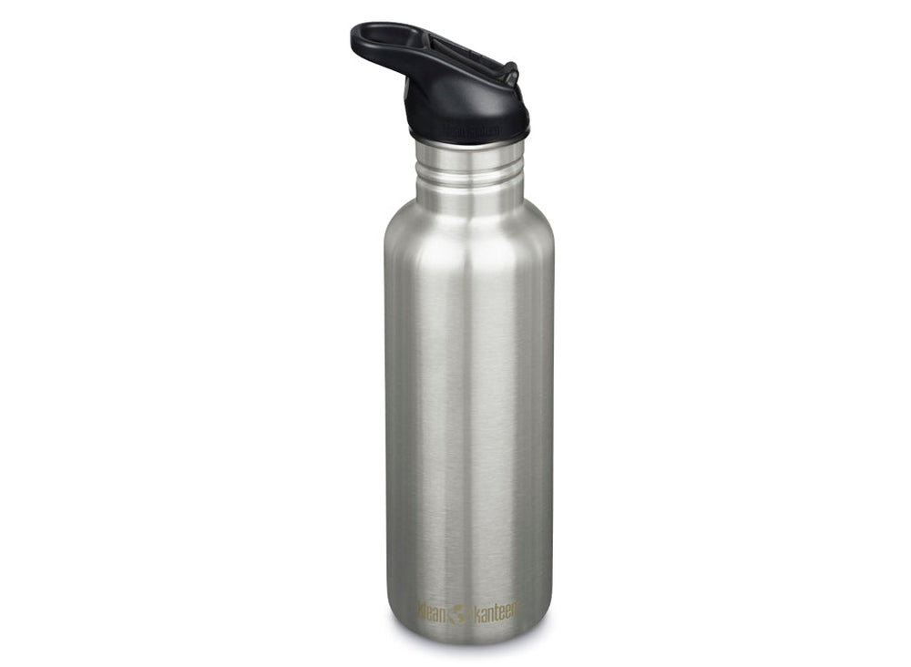Klean Kanteen 800ml Classic Water Bottle with Flip Seal Sport Cap