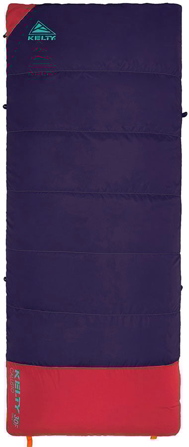 Kelty Callisto Kids 30 Deg Short RH Sleeping Bag - Italian Plum