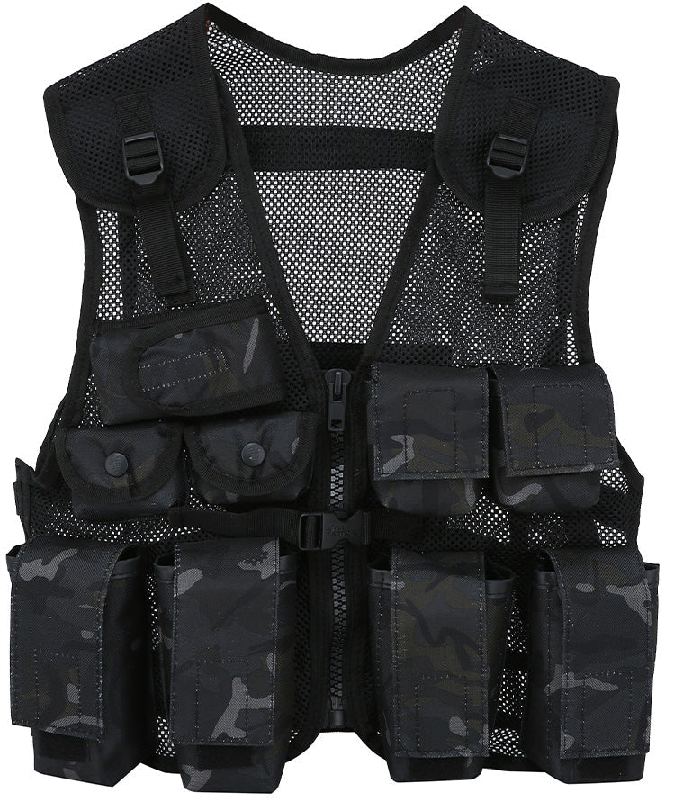Kombat UK Kids Assault Vest - BTP Black