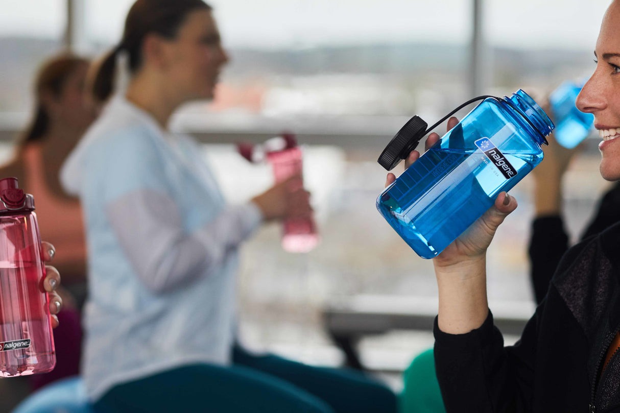 Nalgene 16oz / 0.5L Sustain Narrow Mouth Bottle - Slate Blue