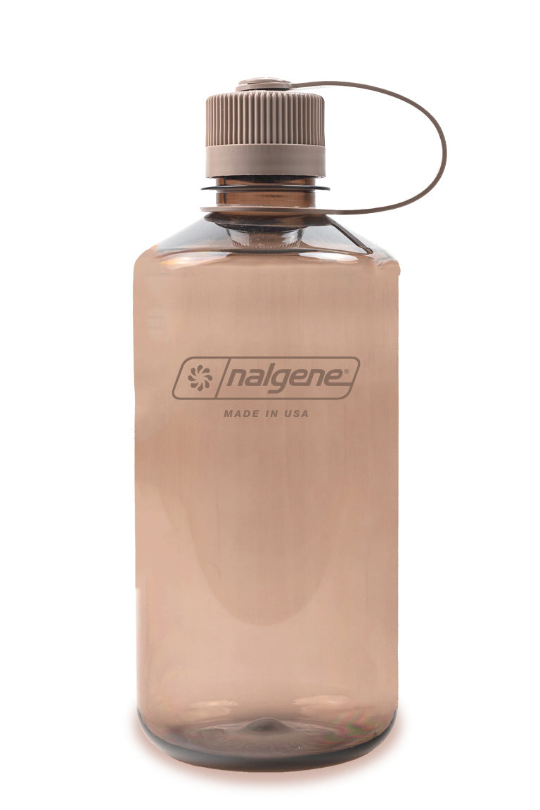 Nalgene 32oz / 1L Sustain Narrow Mouth Bottle - Monochrome Mocha