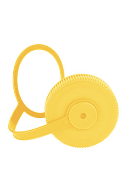 Nalgene 63mm Wide Mouth Loop Top Cap -Yellow