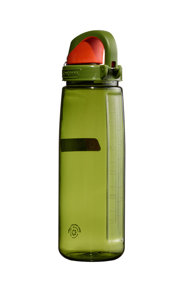 Nalgene 24oz / 0.7L Sustain Otf Bottle - Juniper, Juniper Orange Cap