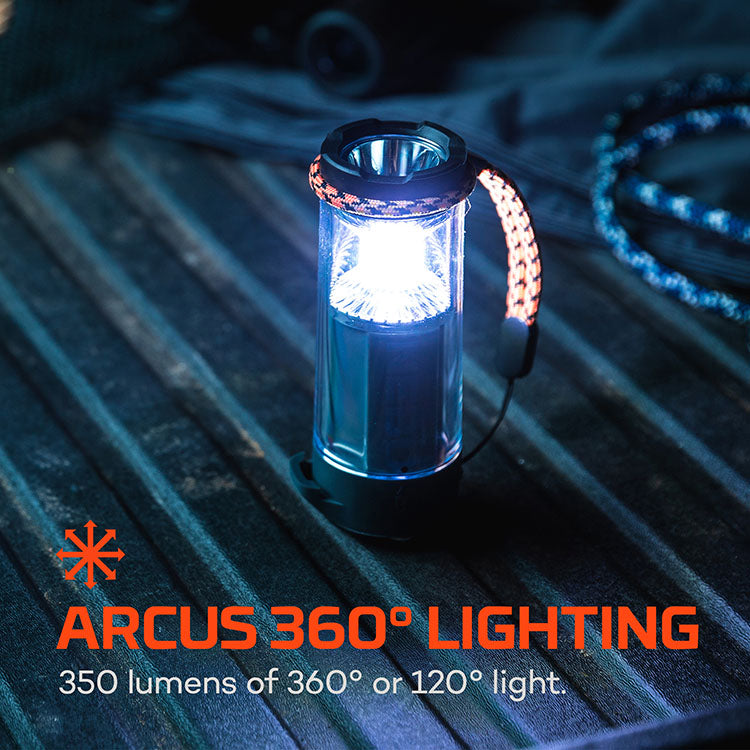 Nebo Galileo Tempest 350 Lantern and Spotlight Combo