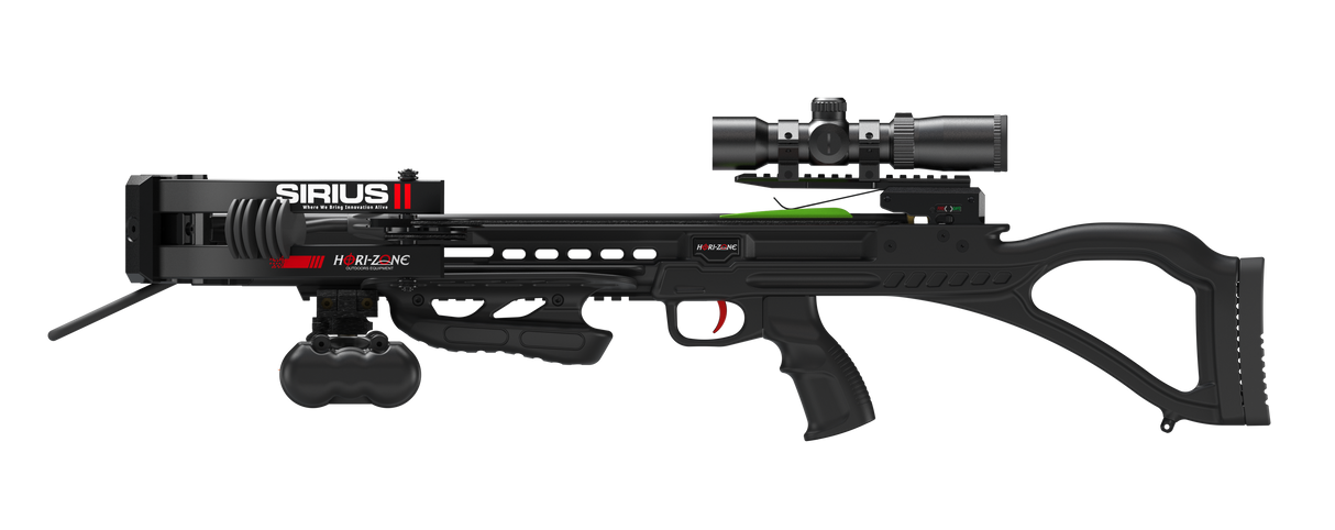 Hori-Zone Sirius 2 190lb Compound Crossbow Deluxe Kit - Black