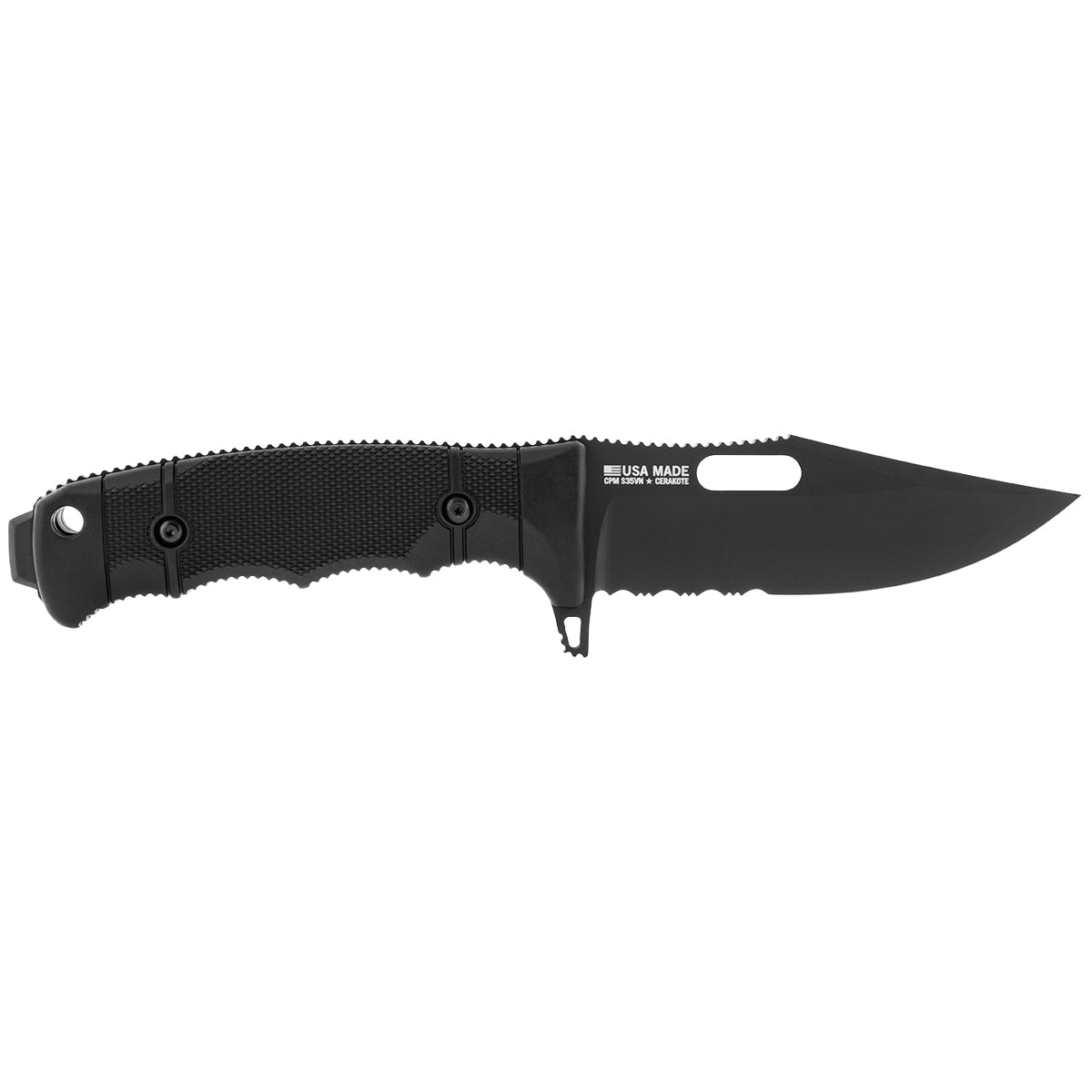 SOG Seal FX Clip Part-Serrated Fixed Blade