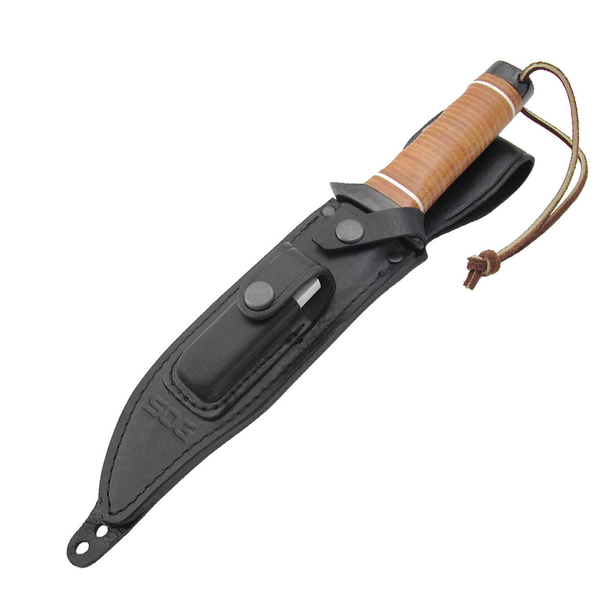 SOG Super Sog Bowie Fixed Blade Bushcraft Knife