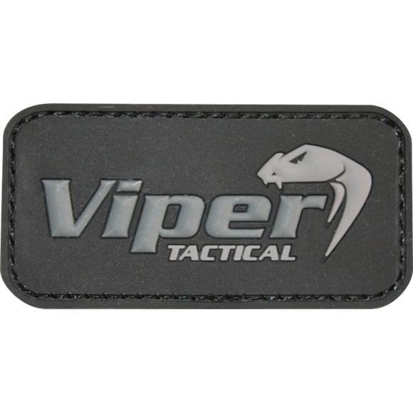 Viper Logo Rubber Patches - Green