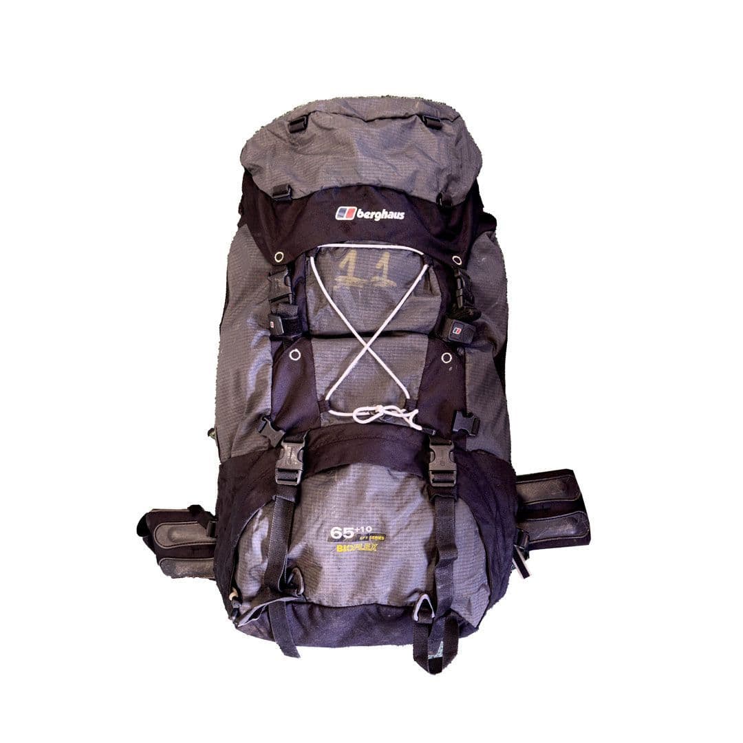 Berghaus Bioflex 75L Backpack - Black & Grey