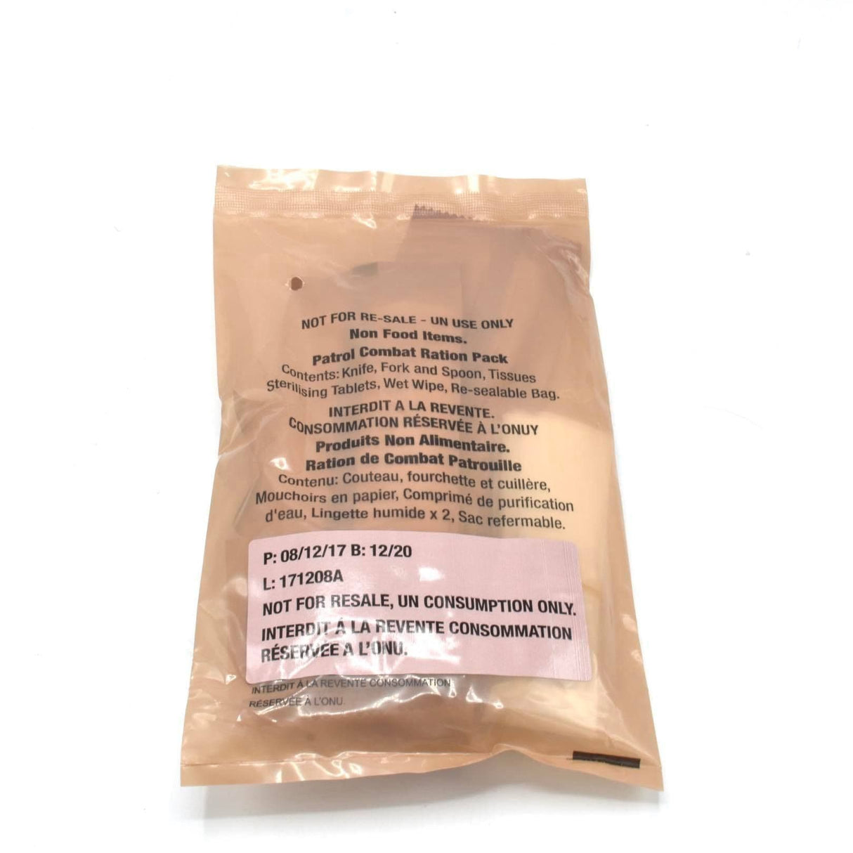 British Military 12hr Consumable Kit