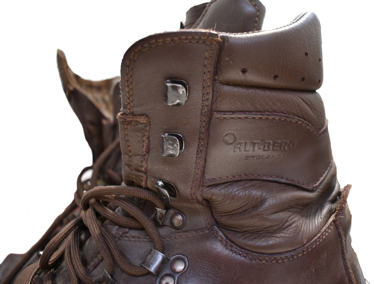 British Military Altberg Defender Brown Leather Boots