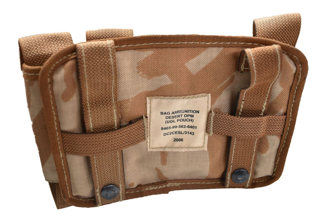 British Military Desert DPM UGL Pouch Ammunition Bag