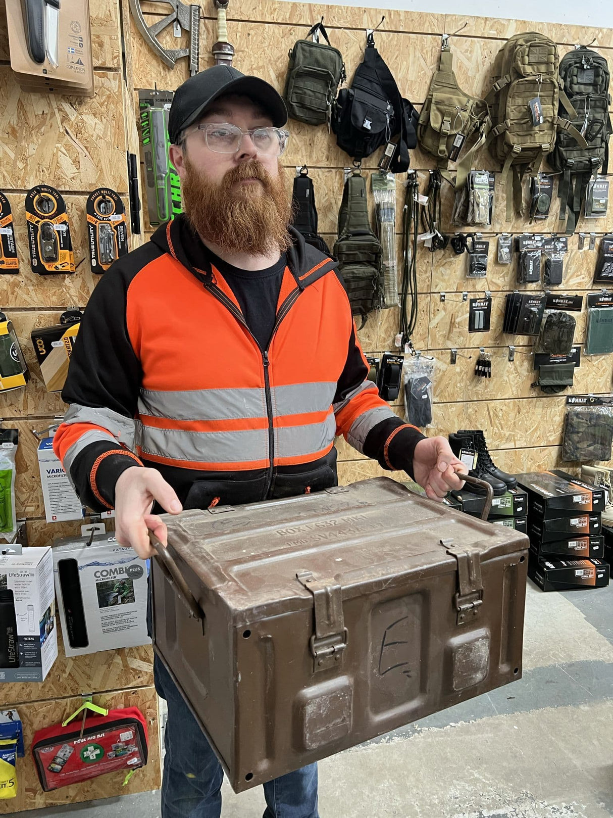 British Military F632 Ammo Box