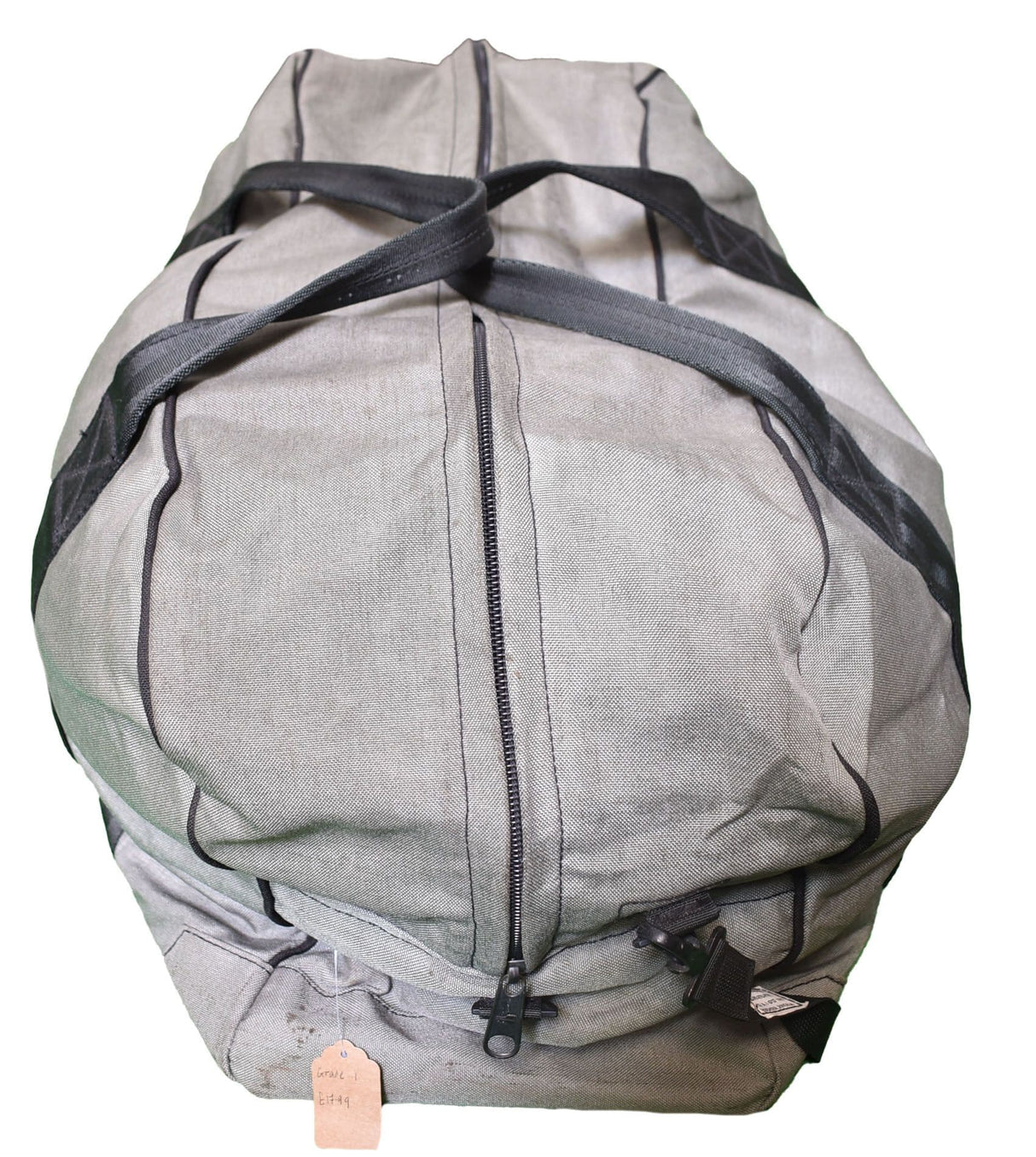 British Military Heavy Duty Canvas Holdall - Grey