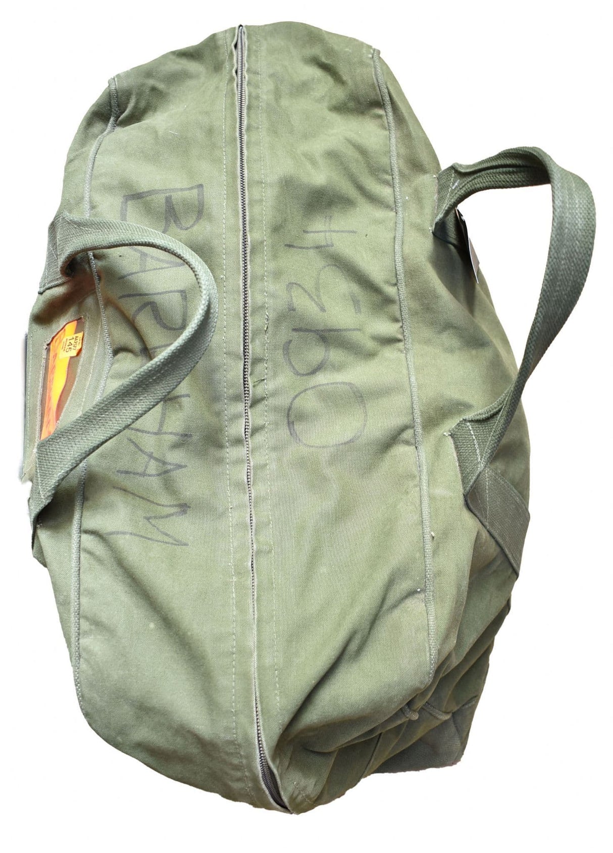 British Military Heavy Duty Canvas Holdall - Olive Green