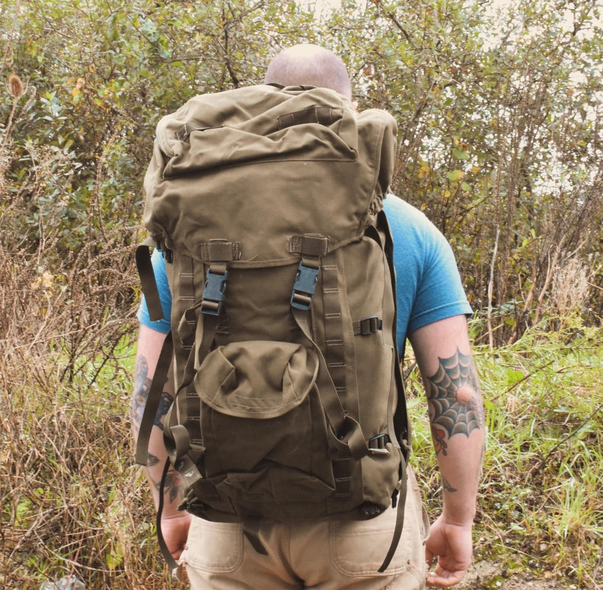 British Military Infantry Bergen Rucksack - Olive Green