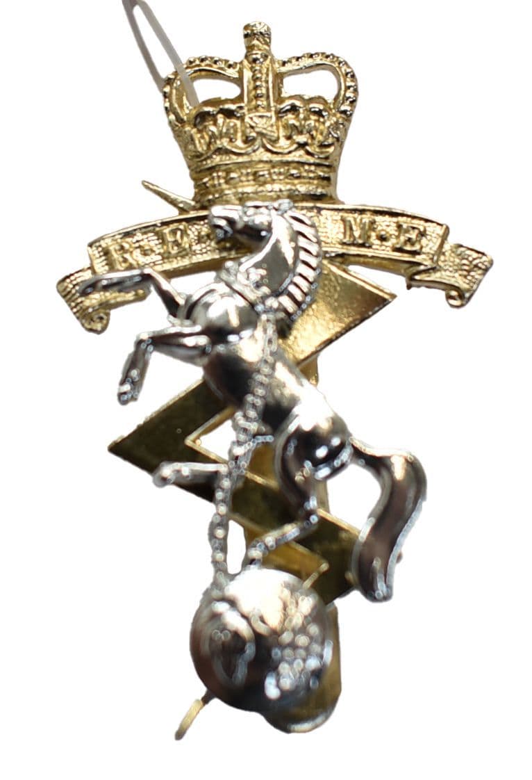 British Military REME Beret/Cap Badge - Supergrade