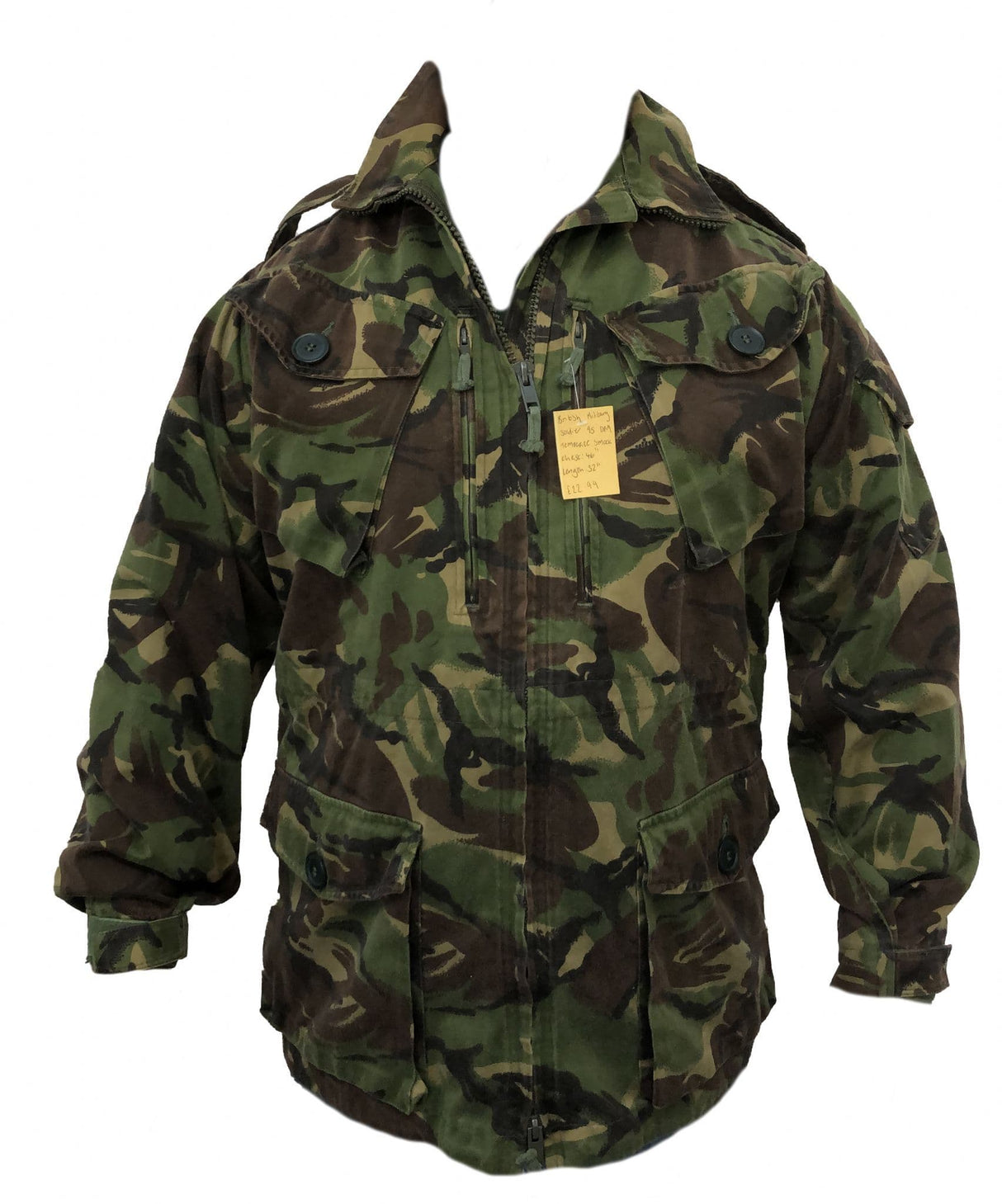 British Military Soldier 95 DPM Temperate Smock