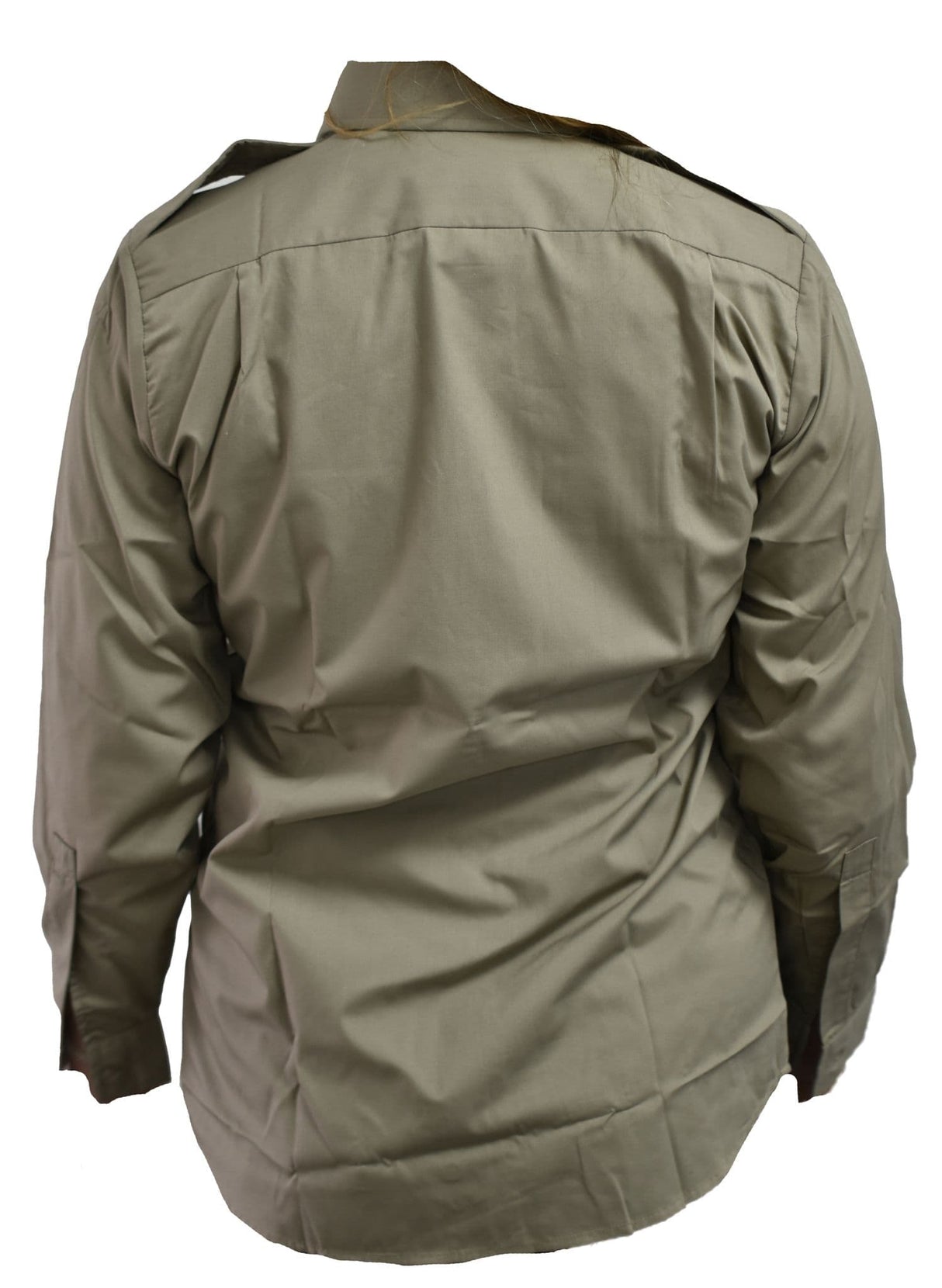 British Military Surplus Women's Long Sleeve Shirt - Stone Brown