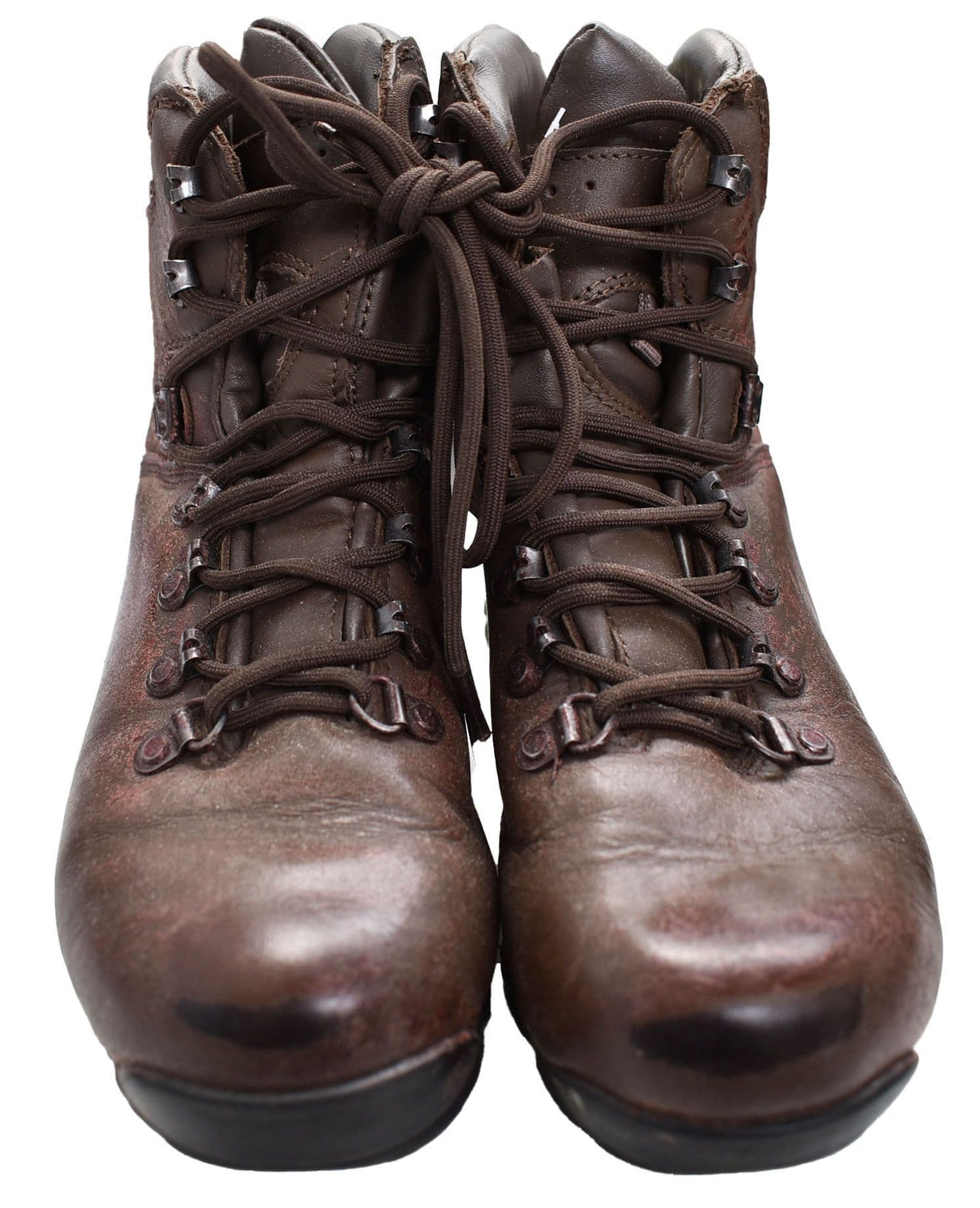 British Military Women's Iturri Brown Leather Patrol Boots