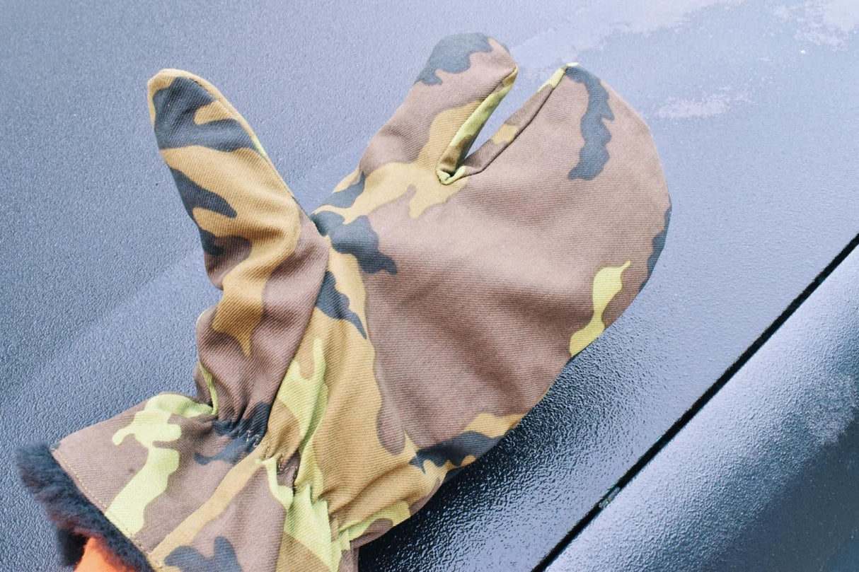 Czech Military 3 Finger Shooters Mitten