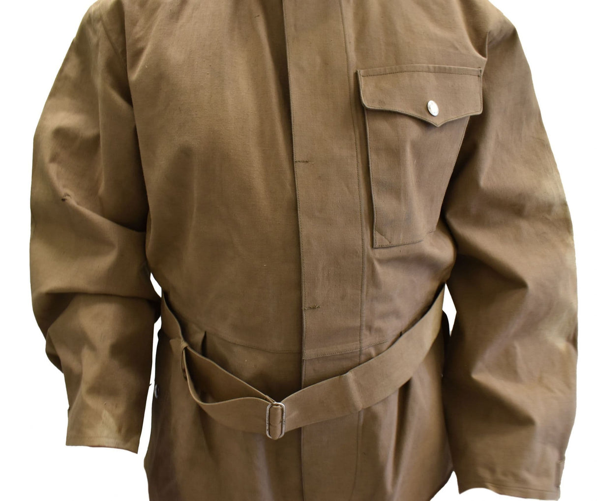 Czech Military Tan Waxed Cotton Overalls