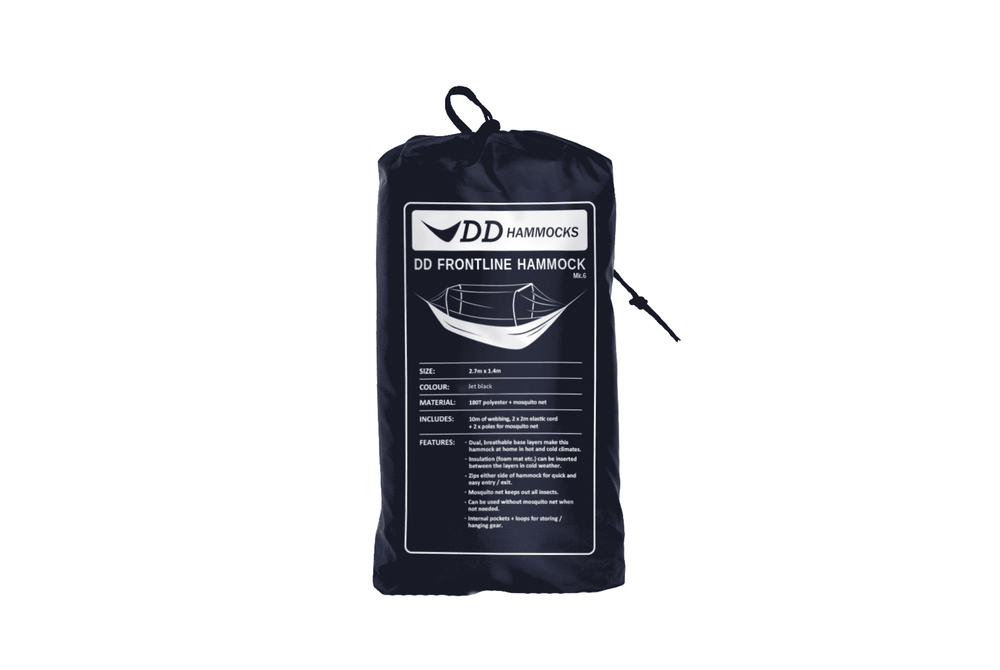 DD Hammocks Frontline Hammock - Jet Black