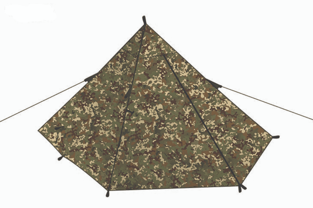DD Hammocks Pyramid Tent - Multicam