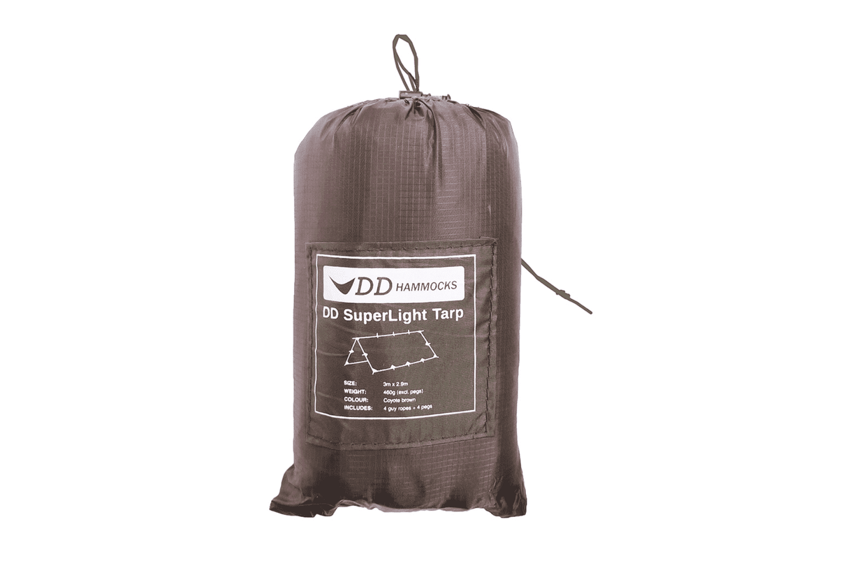 DD Hammocks Superlight Tarp - Coyote Brown